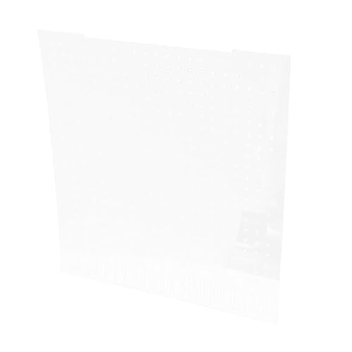 POPETPOP Fish Tank Accessory Clear Acrylic Isolation Board 20x30cm Suction Cup Divider for Aquarium