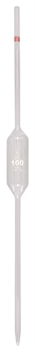 PPVL-100-4: Volumetric Pipette, 100ml Capacity, Pack of 4
