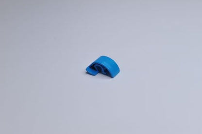 Twenty Four 7, Hot Pan Nylon Clip, Sky Blue, 8-pack