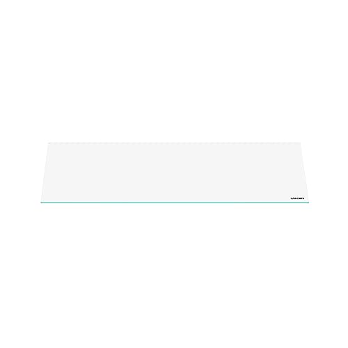 4mm Thick Clear Glass Aquarium Lid,Includes 4 Clips for Secure Placement, 580 x 230mm,(22.83x9.06 inches) for 583-585mm Inner Length Aquariums,Adapted to LANDEN SD603036/SL603018 - size: 580x230mm (1 pc)
