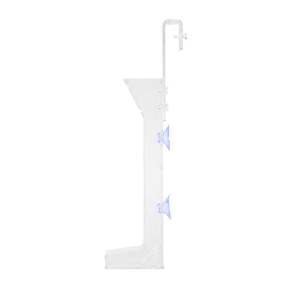 Fish Feeding Tube, Fish Feeder Convenient Fish Feeder Tube Kit Acrylic Aquarium Fish Shrimp Feeding Dish Set Fish Food Feeder for Fish Freshwater Saltwater Aquariums