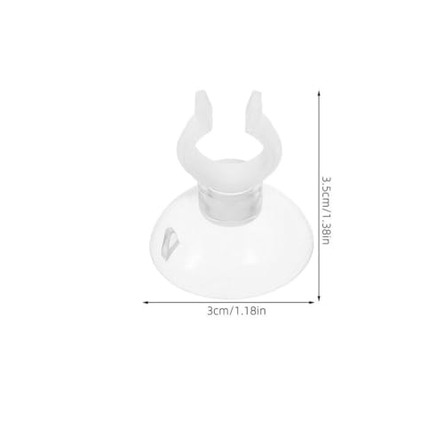 HANABASS 20pcs Aquarium Cup Clips Water Holders for Fish Tank Cups for Secure Hose Management for Aquariums and Water Features