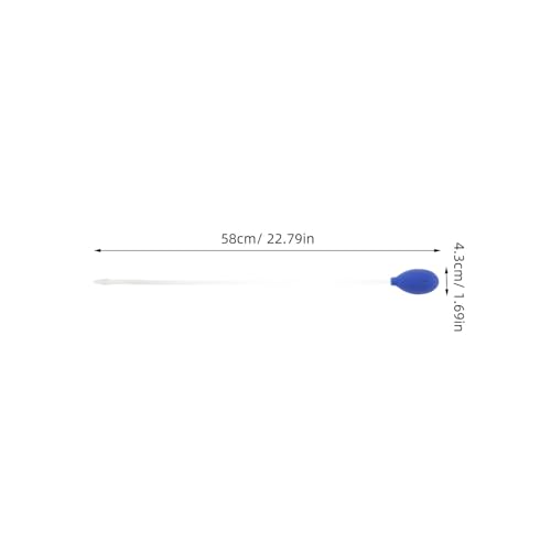 4pcs Coral Feeder Pipette: 23in Long Syringe for Aquarium Feeding - Fish Tank Cleaning Tool - Coral Reef Feeder - Waste Cleaner for Marine Fish and Aquatic Plants