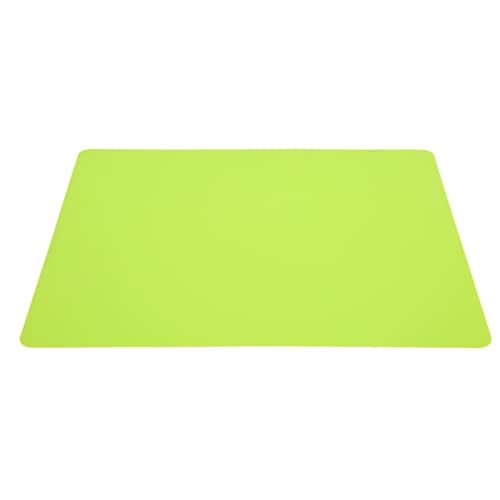 Dioche Versatile Silicone Craft Mat - Heat, NonSlip, Washable Silicone Sheet for DIY Projects, Resin Crafts, and Kitchen Use in Vibrant Pink - Large, Flexible Silicon Mat (Green)