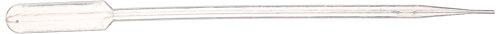 Globe Scientific 139050 LDPE Extra Long Transfer Pipet, Non-Sterile, 300mm Length, 23.0mL Capacity (Box of 100)