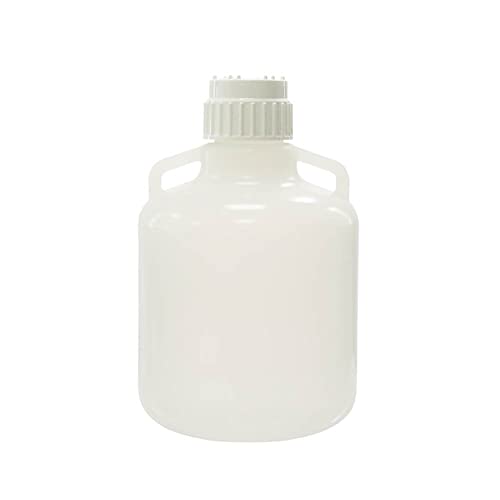 10L (2.5 Gallons) Round Carboys with Handles,Molded Graduations, Autoclavable PP Material, Heavy Duty Water Can, Lab, Home, Travel Liquid Storage, LVAA001 - style: 10L