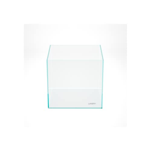 30C 6.6 Gallon Rimless Low Iron Aquarium Tank, W11.8×D11.8×H11.8 in(30x30x30cm) 5mm Thickness with Nano Foam Leveling Mat Included - size: 06.6Gal W11.8×D11.8×H11.8 in(30x30x30cm)