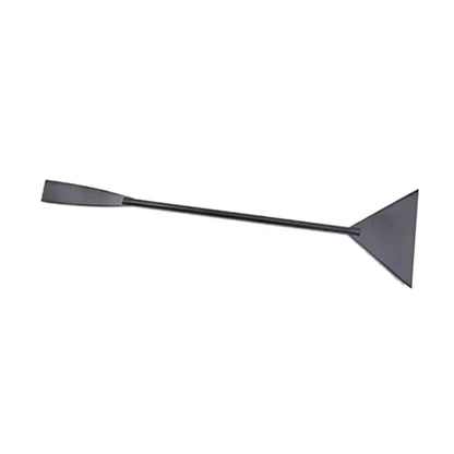 Mikikit Aquarium Plant Shovel Short Stainless Steel Shovel for Grass Waterweed Aquatic Maintenance Cleaning Tool