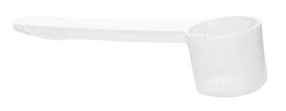 EISCO 5PK Cup and Scoop Set - 25ml Cups & 2.5ml Scoops (1/2 Teaspoon) - Graduated - Polypropylene - Great For Measuring