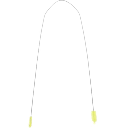 CALLARON 2 Pack Flexible Aquarium Cleaning Brush, Double End Fish Tank Cleaning Brush with Long Tube Cleaner for Filter Hose & Corners | Ideal Aquarium Tools for Fish Tank Maintenance - color: Yellow