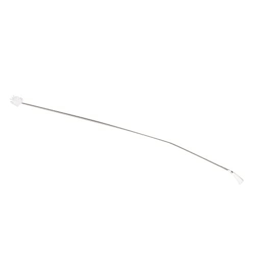 Aquarium Filter Brush, Double Ended Flexible Pipe Cleaning Spring Brush for Fish Tank Water Lines, Stainless Steel Tube Cleaner for Filters Pumps and Hoses (Small)