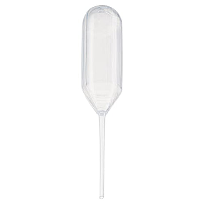 Globe Scientific 134010-500 LDPE Fine Tip Transfer Pipet, Non-Sterile, 51mm Length, 1.3mL Capacity (Box of 500)