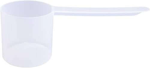 67cc Long Handle Measuring Scoop (4 Tablespoon / 67mL) - Heavy-Duty Plastic Spoon for Powders, Protein, Coffee, and Baking, 1-Pack - size: 67 cc | 67 mL