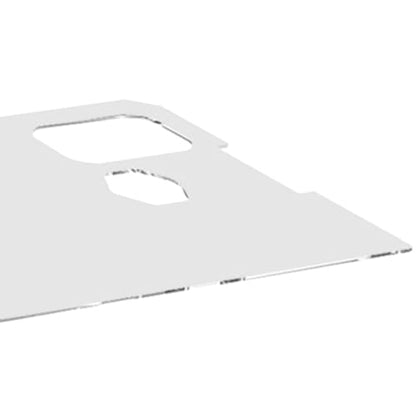 Tank Cover with Feeding Window Acrylic Aquariums Canopy Anti Jump Aquarium Lid Tank Lid, 370x200x4mm - color: 370x200x4mm