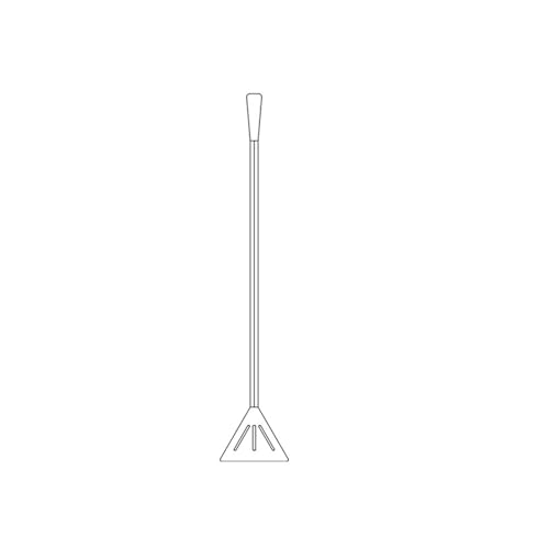 XISAOK Durability Stainless Steel Sand Tool for Fish Tanks and Outdoor Gardening with Ergonomic Plant Shovel - color: 23cm