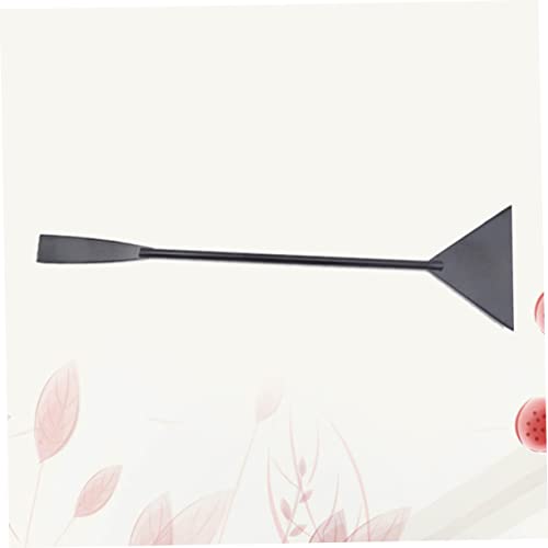 Mikikit Aquarium Plant Shovel Short Stainless Steel Shovel for Grass Waterweed Aquatic Maintenance Cleaning Tool