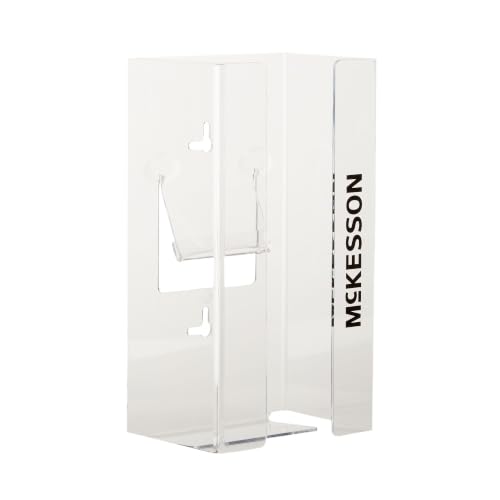 McKesson Glove Box Holder, Clear, L W H, 4 x 5 1/2 x 10 in, 1 boxes - size: 1 Count (Pack of 1)