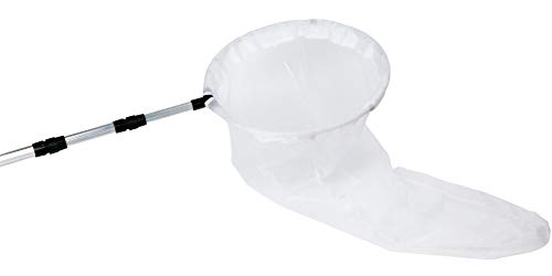 Insect and Butterfly Net with 12" Ring, 24" Net Depth, Handle Extends to 36 Inches