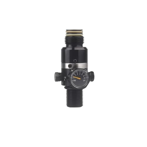 1pc Gas Cylinder Refill Rotatable Pressure Regulator Air Tank Soft Connector Adapter Valve for CO2 Diving Aquarium Accesories(Output 450psi M18) - size: Output 450psi M18