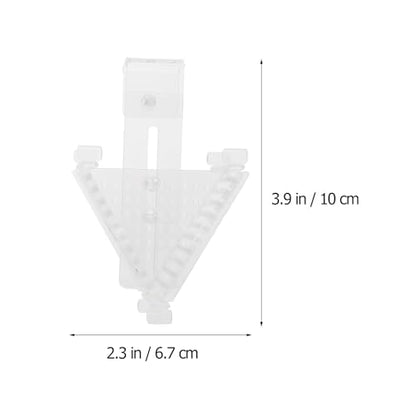 TOYANDONA 2pcs Acrylic Fish Feeding Cups with Suction Hook Red Worm Container Fish Tank Feeder for Aquarium Feeding and Food Storage