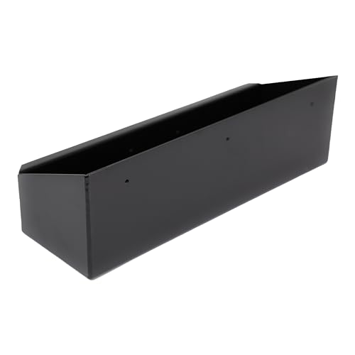Extreme Max 5001.6455 Wall-Mount Aluminum 6-Quart Liquids Storage Shelf for Race Trailer, Garage, Shop, Enclosed Trailer, Toy Hauler - Holds Six 1-Quart (32 oz.) Bottles, Black