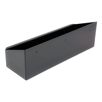 Extreme Max 5001.6455 Wall-Mount Aluminum 6-Quart Liquids Storage Shelf for Race Trailer, Garage, Shop, Enclosed Trailer, Toy Hauler - Holds Six 1-Quart (32 oz.) Bottles, Black