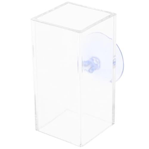 SUPVOX Betta Fish Acrylic Tube Tunnel Dual Purpose Hiding Shelter for Aquariums Secure Decor for Betta Shrimp Easy to Clean and Fish Tank Accessory