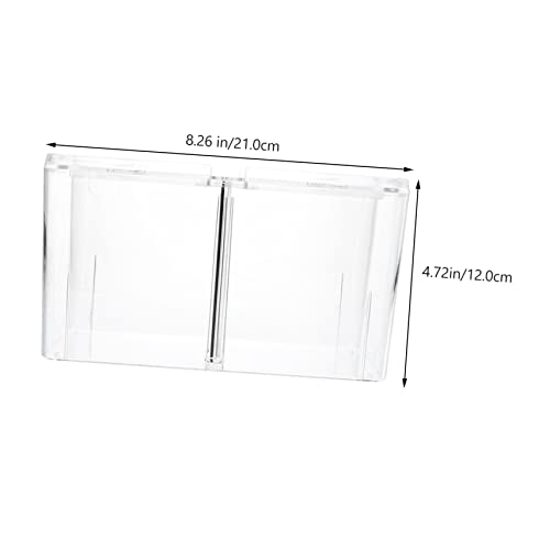 UPKOCH Fish Breeding Isolation Box Hatching Tank for Aggressive Injured Fish Shrimp Transparent Cover for Protection Material for Aquarium Use