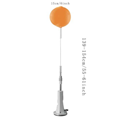 Boxing Punching Bag Boxing Equipment, Floor Standing with Stand Boxing Speed Ball,Punching Free Standing Boxing with Adjustable Height Strong Durable Spring Teenagers - size: 139-154cm/55-61inch