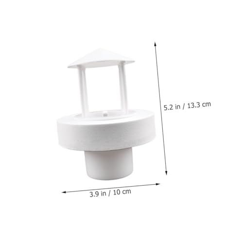 Kisangel Portable Humidifier Splash Guard for Rockery Fish Tank Water Anti-Splashing Plastic Cover Easy Installation Reusable Humidifier Cover for Mist Maker Use