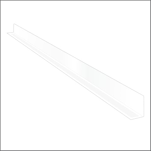 Clear Plastic Shelf Divider 1" H x 15-9/16" L with Adhesive Mount by ClipStrip