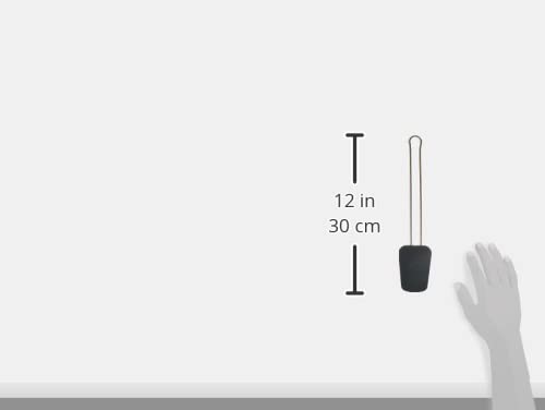 LACOR Silicone Spatula, Blue/Silver, 9 x 6 cm - size: 9 x 6 cm