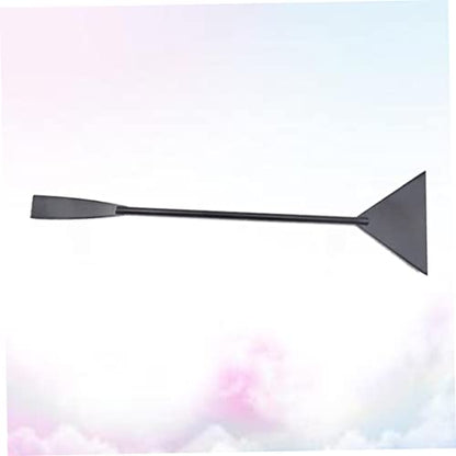 Garneck Aquarium Cleaning Shovel Short Stainless Steel Flat Sand Shovel Plant Maintenance Tool Grass Waterweed Clipper