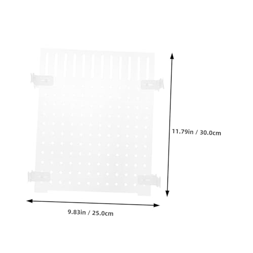 DIY Acrylic Fish Breeding Divider Board Aquarium Separator for Fish Tanks Durable Transparent Isolation Panel with Suction Cups for Betta and Guppy Care
