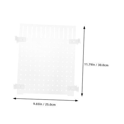 DIY Acrylic Fish Breeding Divider Board Aquarium Separator for Fish Tanks Durable Transparent Isolation Panel with Suction Cups for Betta and Guppy Care