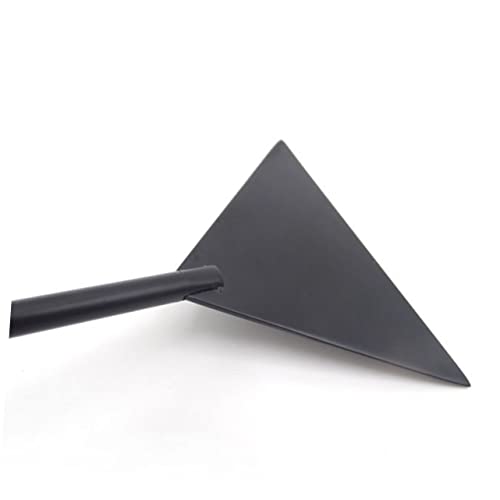 Garneck Aquarium Cleaning Shovel Short Stainless Steel Flat Sand Shovel Plant Maintenance Tool Grass Waterweed Clipper
