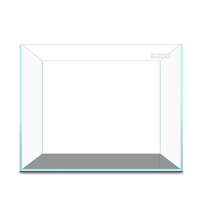 2.5 Gallon Rimless Aquarium Tank, Ultra Clear Low Iron Nano Fish Tank for Betta Shrimp, L11.8×W5.5×H9.8 Glass Thickness 5mm with EVA Foam Leveling Mat - size: 2.5 Gallons