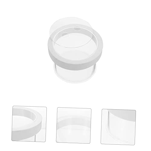 BESPORTBLE Floating Fish Tank Isolation Box Durable Acrylic Aquarium Breeding Box for Fish with Design for Guppy Shrimp Clownfish for Fish Enthusiasts