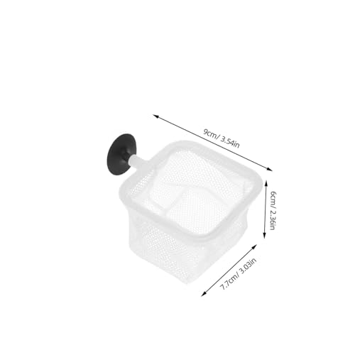 GALPADA 5pcs Aquarium Fish Breeding Net with Cups Fine Mesh Separator for Fish Tank Lightweight Protective Net for Juvenile Survival for Aquatic Environments