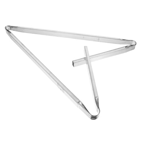Toyvian Stainless Steel Bucket Rack Water Bucket Organizer Clasp Pail Shoulder Strap Tool Holder for Fishing Kitchen Use