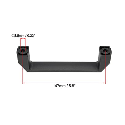 uxcell Plastic Pull Handle 147mm Hole Centers for Luggage Mechanical Equipment
