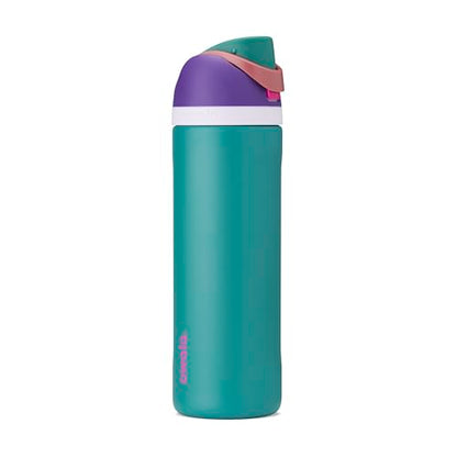 Owala FreeSip Stainless Steel Water Bottle 24 oz 80s Ski Slopes - color: 80s Ski Slopes, size: 24 Ounces