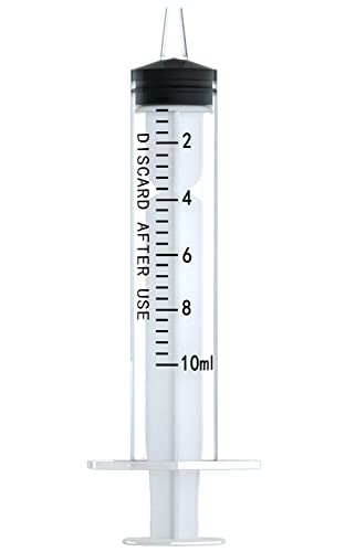 10ml/cc Syringe without Needle - 100PACK/Individually wrapped (10ml)
