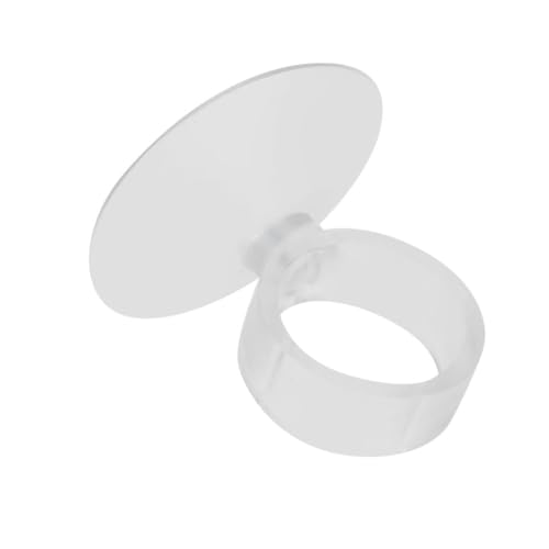 20 Pcs Silicone Aquarium Suction Cups Leak-Proof Glass Surface Mount Sucker Holder for Air Pump Tubes, Fish Tank Tube Clip for 4mm/6mm Pipes(22mm) - size: 22mm