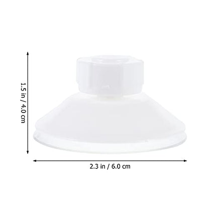 Toddmomy 10pcs White Screw Suction Cup Practical Aquarium Sucker Easy Install Disassemble