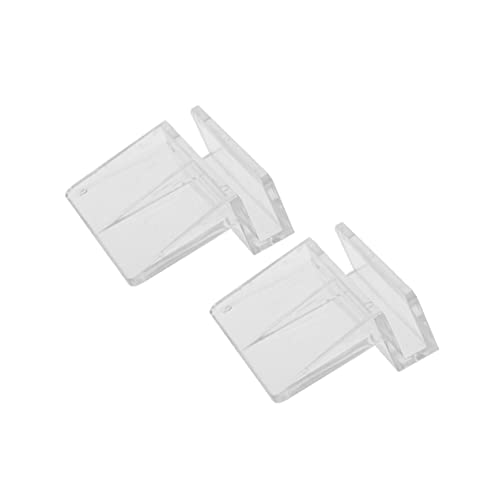 BESPORTBLE Fish Tank Cover Bracket Set 10pcs 6mm Glass Tank Support Acrylic Bracket for Aquarium Lid