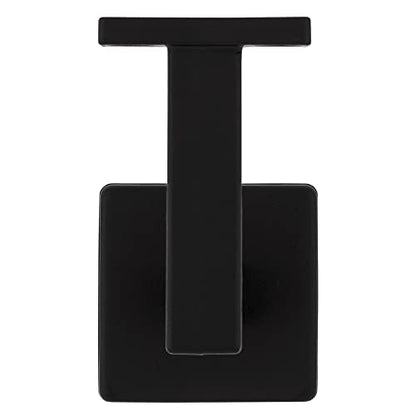 National Hardware N830-524 Reed Handrail Bracket, 1 Count (Pack of 2), Matte Black - color: Matte Black, size: 1 Count (Pack of 2)
