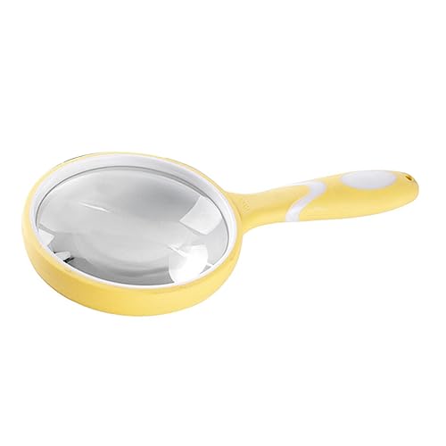 Portable Handheld Magnifier Sturdy Reading Magnifier for Boys and Girls and Elderly Home Tool