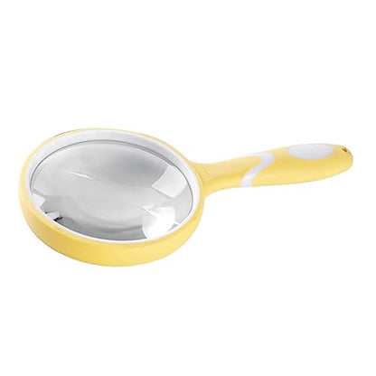 Portable Handheld Magnifier Sturdy Reading Magnifier for Boys and Girls and Elderly Home Tool
