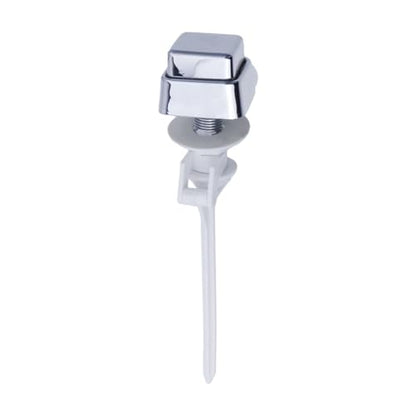 Semetall Toilet Flush Handle-Push Button Tank Handle Replacement, Side Mount Trip Lever, PVC,Set of 2 - size: Fit 1.7×1.7cm